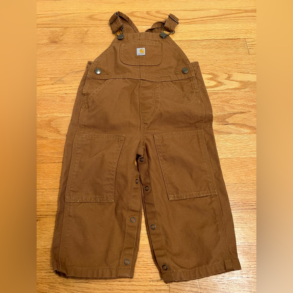 Carhartt Brown Work overalls